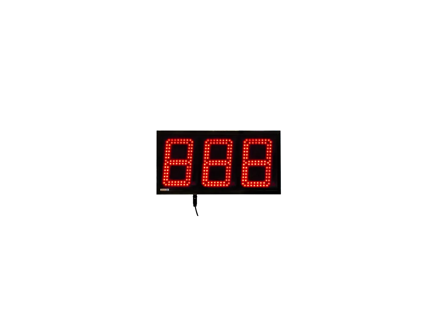 Visualitzador numèric 180mm, 3 dígits, TEMPERATURA, 24VDC
